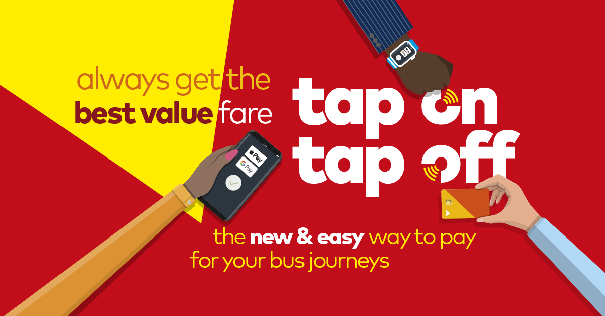 Tap On Tap Off is coming to Southampton from Tuesday 12 July 2022